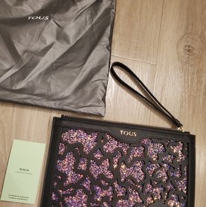 TOUS Kaos Hand Clutch Bag